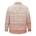 thumbnail image 5 of Men's Summer New Loose Print Long Sleeve Shirt Cardigan Beach Shirt M, 5 of 5