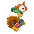 thumbnail image 4 of Caja de baratija con estatuilla de búho de cristal, organizador portátil de joyería, artesanía decorativa para el hogar, regalo único, 4 of 12