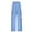 1-Blue1878, variant on Kiijoy Girls Straight Leg Cargo Pants Elastic Waist Comfortable Daily Pants, Sizes 5-6