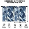 thumbnail image 2 of Blackout Kids Curtains,Blue and Grey Abstract Art Artwork Childrens Insulated Curtains Set Of 2,Bedroom Essentials,Toddler Room Decor 42x54in(106x137cm), 2 of 4