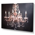 thumbnail image 2 of Designart "Chandelier peaceful Luster I" Chandelier Canvas Art Print, 2 of 5