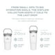 thumbnail image 4 of Botella de agua Stanley IceFlow de acero inoxidable de 30 ml con aislamiento al vacío, 4 of 6