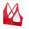 thumbnail image 5 of CRZ YOGA Butterluxe V Neck Twist Back Sports Bra For Women, 5 of 6