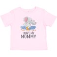 thumbnail image 3 of Inktastic I Love My Mommy Cute Elephants in Night Sky Boys or Girls Baby T-Shirt, 3 of 5