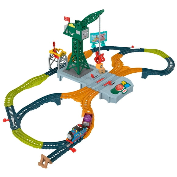 Thomas & Friends Talking Cranky Delivery Train Set with Songs Sounds & Phrases for Kids
