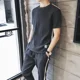 thumbnail image 5 of Camiseta Hombre Pantalones Grises Conjuntos Gimnasio Deportes Trajes Ropa Deportiva Chándal Ropa Original Hombre Sin Logo Mejores Marcas Ajuste Regular Casual, 5 of 5