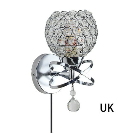 

1111Fourone Bedroom Bedside Lamp LED Modern Minimalist Wall Lamp with Push Button Switch