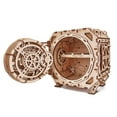 thumbnail image 2 of Wood Trick 3D Wooden Geared Real Working Mechanical Safe 259 Piece Puzzle, 2 of 4