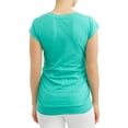 thumbnail image 2 of Oh! Mamma Maternity Women's V-Neck T-Shirt, 2-Pack (Women's & Women's Plus), 2 of 6