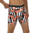 thumbnail image 5 of Sigee Cool Flamingo for Men's Boxer Briefs,Moisture Wicking and Breathable Medium, 5 of 9