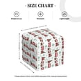 thumbnail image 4 of Balery Christmas Train Porta Pañuelos de Cuero con Estampado – Funda Moderna Cuadrada para Caja de Pañuelos, Dispensador 5x5x5'', 4 of 7