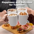 thumbnail image 4 of Gran Taza de Café de 12 onzas en Cerámica Resistente con Asa Ergonómica Ideal para Oficina y Regalo, 4 of 5