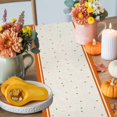 thumbnail image 4 of Thanksgiving Pumpkin Table Runner, Autumn Thanksgiving Kitchen Dining Table Decoration for Home Party Decor 14x72 Inches, 4 of 9