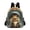 Duck with Raincoat and Cap, variant on JIALIOU Mini Backpack Purse for Women Quilted Casual Daypack Small Travel Shoulder Bag, Duck with Raincoat and Cap