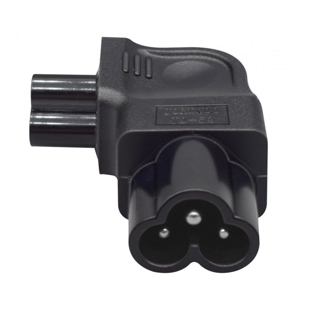 pitrice Power Adapter IEC 320 C6 To C5 Plug Lightweight And Durable High Performance Computer Room Compact And Lightweight Size