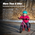 thumbnail image 3 of Strider 14x Classic, Funky Fuchsia- Balance Bike for Kids 3 to 6 Years - Includes Kid Sized Grips, Padded Seat, Performance Footrest, All-Purpose Tires Easy Assembly, Tool-Free Adjustments, 3 of 10