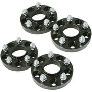 Hex Autoparts 4PCS 20mm 5x4.5 5x114.3mm Hubcentric Wheel Spacers Adapters with 64.1mm Centerbore 12x1.5 Studs Fits For Honda Civic CR-V Accord TLX