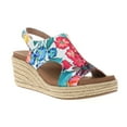 thumbnail image 2 of Corkys Womens Carley Floral Slingback Espadrille Wedge  Casual Shoes, 2 of 5