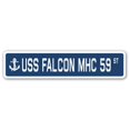 thumbnail image 1 of SignMission SSN-Falcon Mhc 59 4 x 18 Po A-16 Signe de la Rue - Usa Falcon Mhc 59, 1 of 1