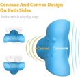 thumbnail image 3 of Camilla de cuello, Neck Cloud, Neck Cloud - Dispositivo de tracción cervical, almohada de tracción cervical, alivio del dolor de cuello - Azul, 3 of 5