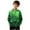 Green, variant on Boys Casual Button Down Shirts Printed Long Sleeve Blouse St Patrick's Day Tops 3-16 Years