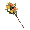 thumbnail image 3 of Centro de mesa de Pascua con hojas artificiales de eucalipto, huevos de colores, arreglo floral primaveral, rama de huevo de Pascua para decoración del hogar, 3 of 7