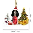 thumbnail image 3 of AnuirheiH Christmas Welcome Sign Decoration Wall Hanging Family Garden Small Hanging Tag, 3 of 3