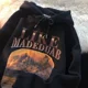 thumbnail image 4 of Ropa para hombre Sudaderas con capucha Sudaderas blancas para hombre Algodón Estampado gráfico Sudadera con capucha Ropa de calle Una pieza Sin marca Suelta Invierno Divertida, 4 of 4