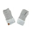 thumbnail image 2 of CC Fingerless Gloves, Womens Unisex,, Denim, 2 of 6