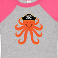thumbnail image 4 of Inktastic Pirate Octopus Kids Funny Boys or Girls Baby Bodysuit, 4 of 5