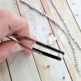 thumbnail image 6 of The Beadsmith Fiber-Tip Tweezers – 4.6” Tool with Round Indent Tips, Securely Hold Beads, 6 of 6