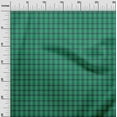 thumbnail image 3 of oneOone Cotton Poplin Green Fabric Check Diy Clothing Quilting Fabric Print Fabric By Yard 42 Inch Wide, 3 of 4