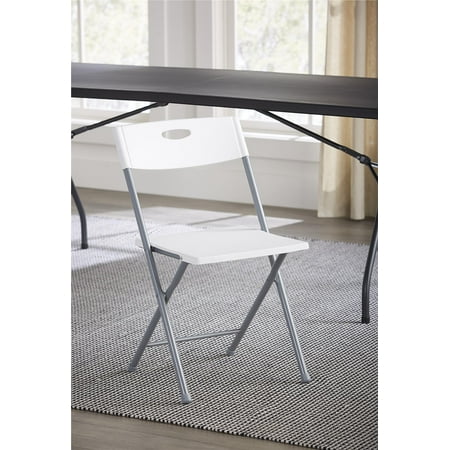 Raisin Color - Mainstays Resin Folding Chair (2-Pack) with Open Handle, Multiple Colors