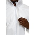 thumbnail image 4 of GammaGuard® CE,Sterile Coverall, with Attached Hood & Boot,Tunnelized Elastic Wrists, Ankles, Back.Thumb Loops. Ankle Ties.Storm Flap over Zipper.Serged Seams,Sterilized to 10⁻⁶,Individually Packaged, 4 of 5
