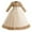 Gold, variant on Girls Christmas Dresses Crew Neck Long Sleeve Dress Girls Winter Dresses Baby Christmas Outfit Kid Dresses 8-9 Years