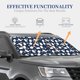 thumbnail image 4 of Balery Swan Parasol para parabrisas de coche de 2 piezas | Parasol plegable para parabrisas delantero de coche para la mayoría de sedanes-Small, 4 of 6