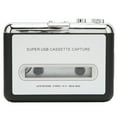 thumbnail image 4 of USB Cassette Tape Player, 3.5MM Headphones ABS Cassette Player Compact Multifunction  For PCs, 4 of 8