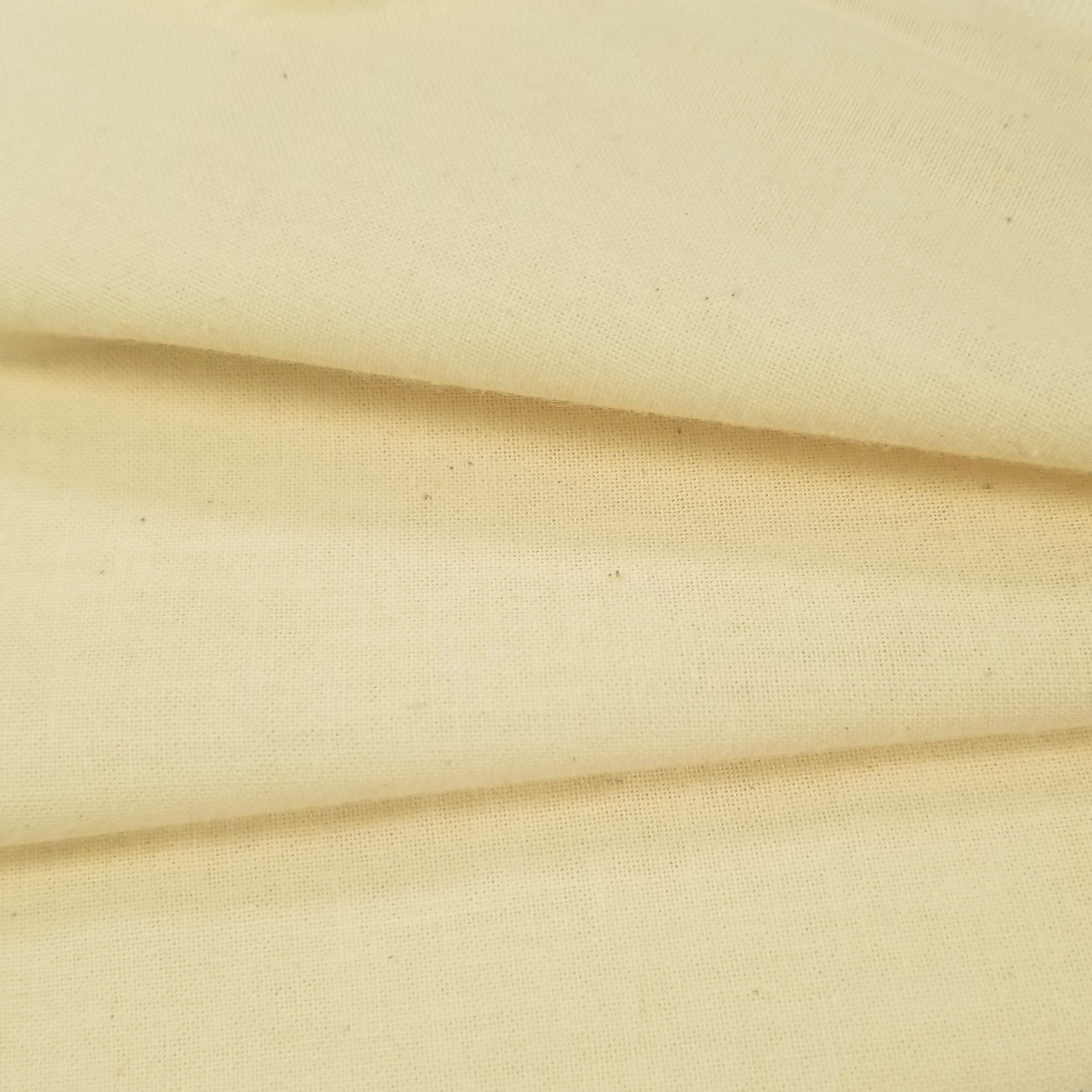FREE SHIPPING!!! Natural 60" Unbleached Muslin Fabric for 5 Yards