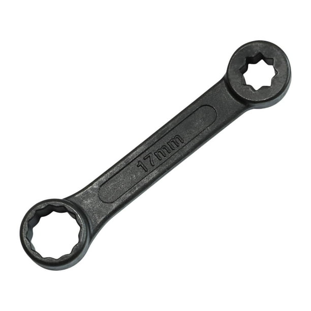 Llave de tubo para montaje del motor Kit de llave para extracción del filtro de aceite Acero resistente Agujero de 17 cm