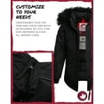 thumbnail image 4 of CANADA WEATHER GEAR Girls' Winter Jacket - Stadium Expedition Parka Coat, Faux Fur Trim Hood, 4 of 7