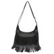 thumbnail image 1 of Bolso Hobo Minimalista Con Flecos Hombro Borlas PU para Mujer Fiestas Y, 1 of 8