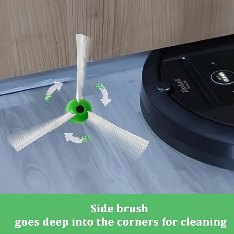 Side Brush Replacement,Compatible for iRobot Roomba I&E&J Side Brush Replacement,Compatible for iRobot Roomba I&E&J