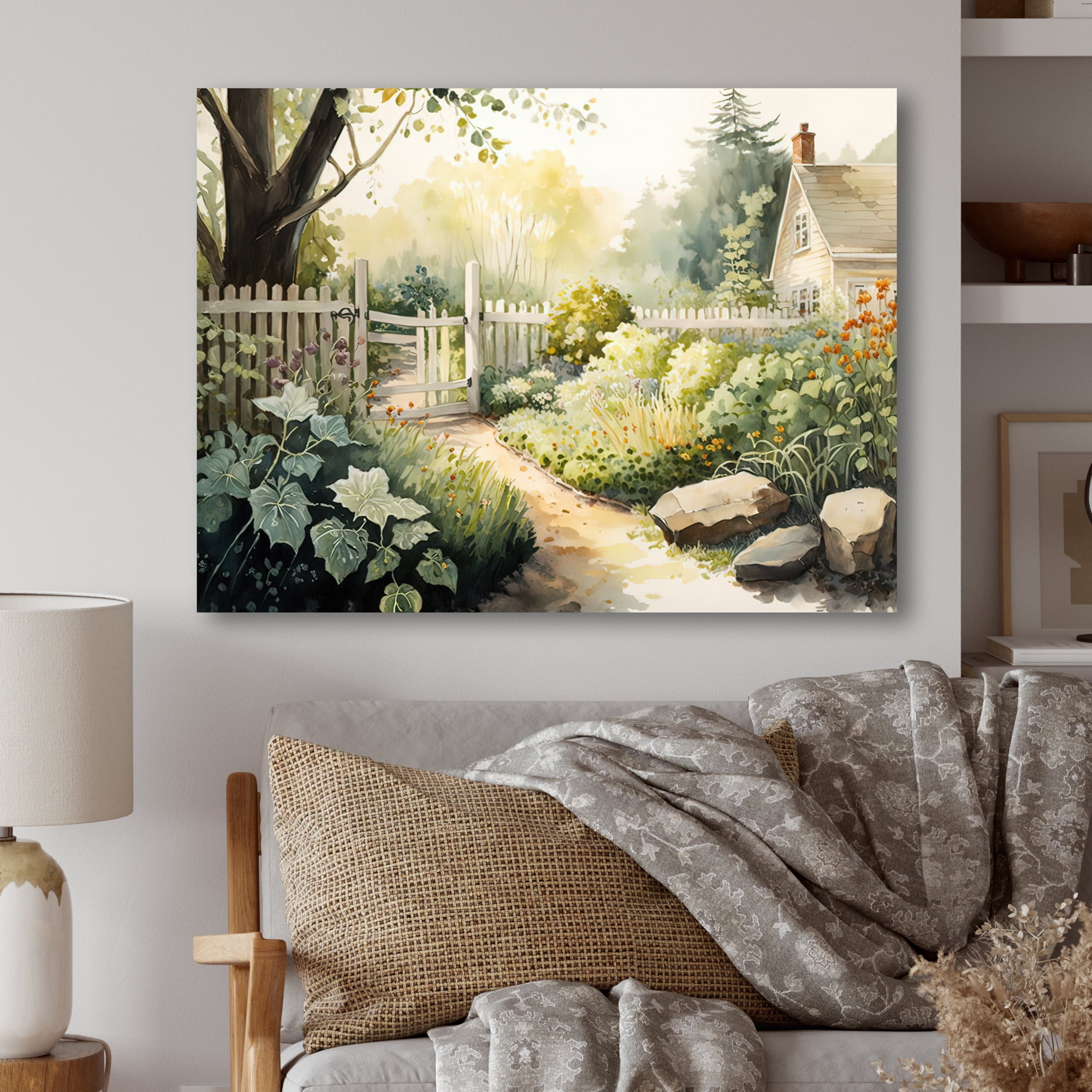 Designart Farm Fresh Garden III Canvas Wall Art