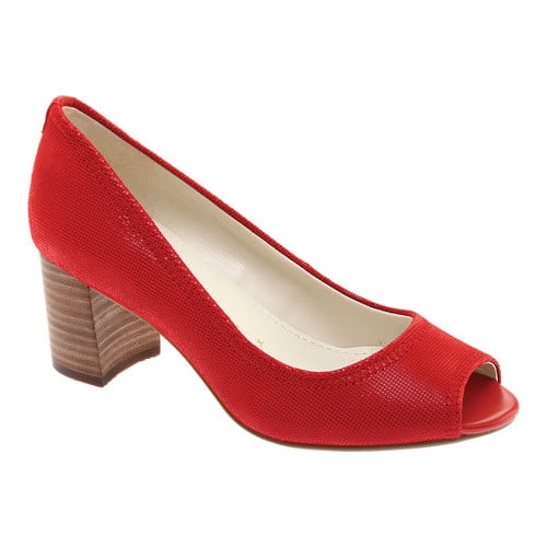 Anne klein meredith peep toe pumps sale