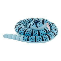Wild Republic Green Snakes Blue Rock Rattlesnake Stuffed Animal, 36 Inches