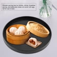 thumbnail image 3 of AMONIDA Serving Tray, 33cm Diameter Food Tray, Drinks For Carrying Snacks Food, 3 of 8