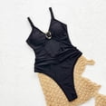 thumbnail image 4 of Betivan Women's Swimsuit Conjoined Backless Split Beach Bikini Soft Breathable Plus Size Swimwear Summer Beach Pool Vacation, 4 of 6
