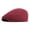 Burgundy, variant on Men's Cotton Flat Ivy Gatsby Newsboy Driving Hat Cap Coffee Free Size