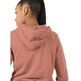 thumbnail image 4 of Ma Croix Women's Premium Lightweight Comfortable Basic French Terry Zip Up Hoodie Outwear, 4 of 8