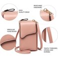 thumbnail image 5 of Bolso bandolera pequeño de piel, bandolera, monedero para móvil, 5 of 5